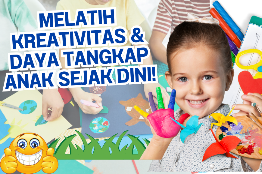 Melatih kreatifitas anak sejak dini